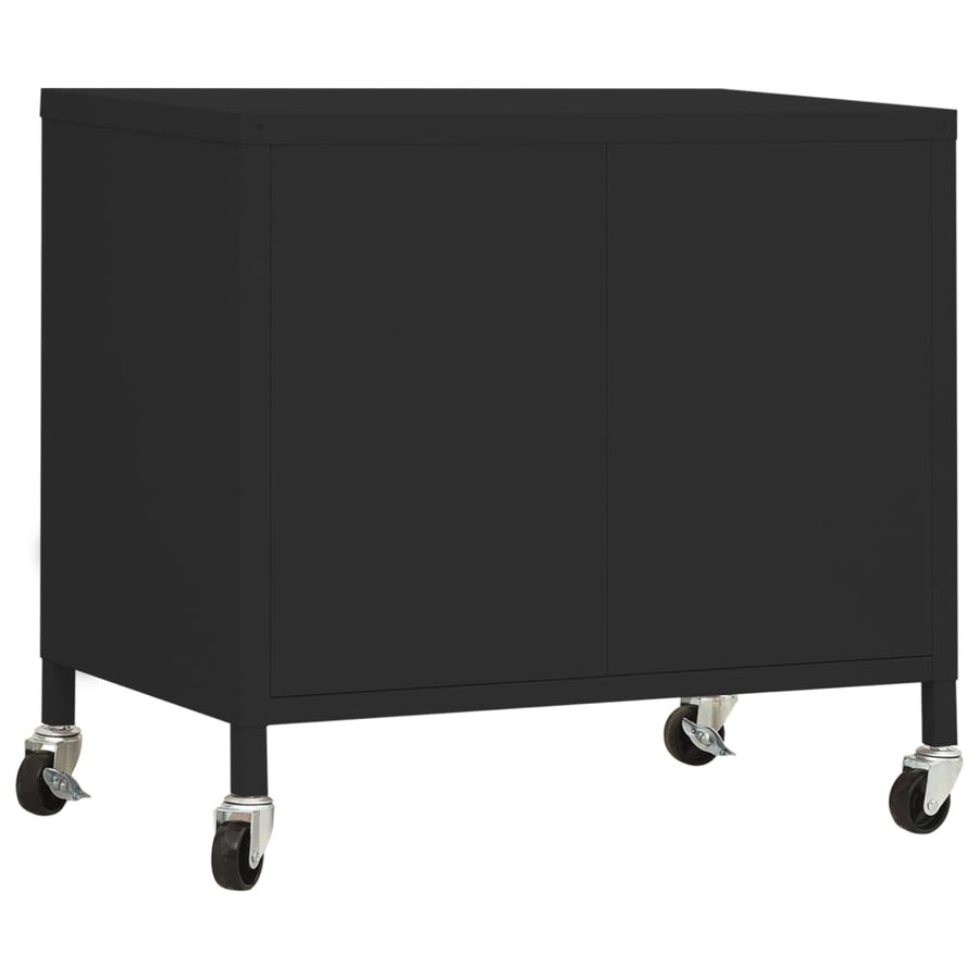 Opbergkast 60X35X56 Cm Staal Zwart