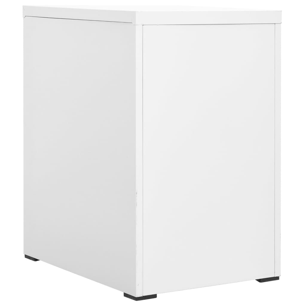 Archiefkast 46X62X72,5 Cm Staal 46 x 62 x 72.5 cm Wit