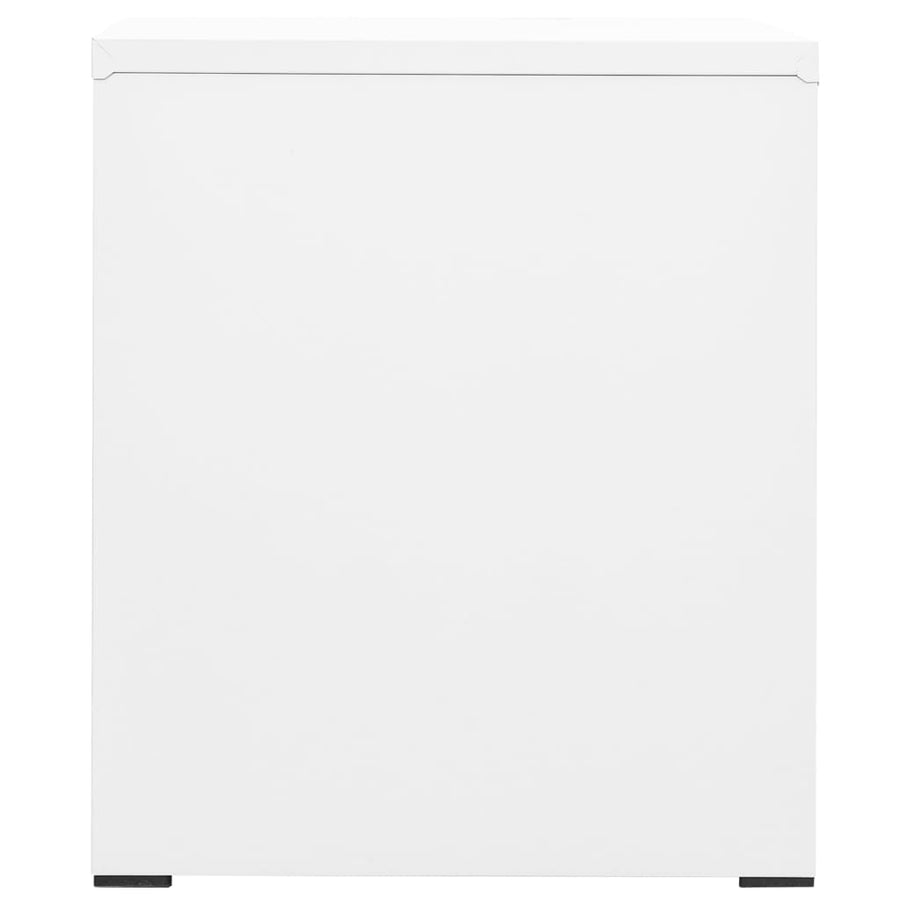 Archiefkast 46X62X72,5 Cm Staal 46 x 62 x 72.5 cm Wit
