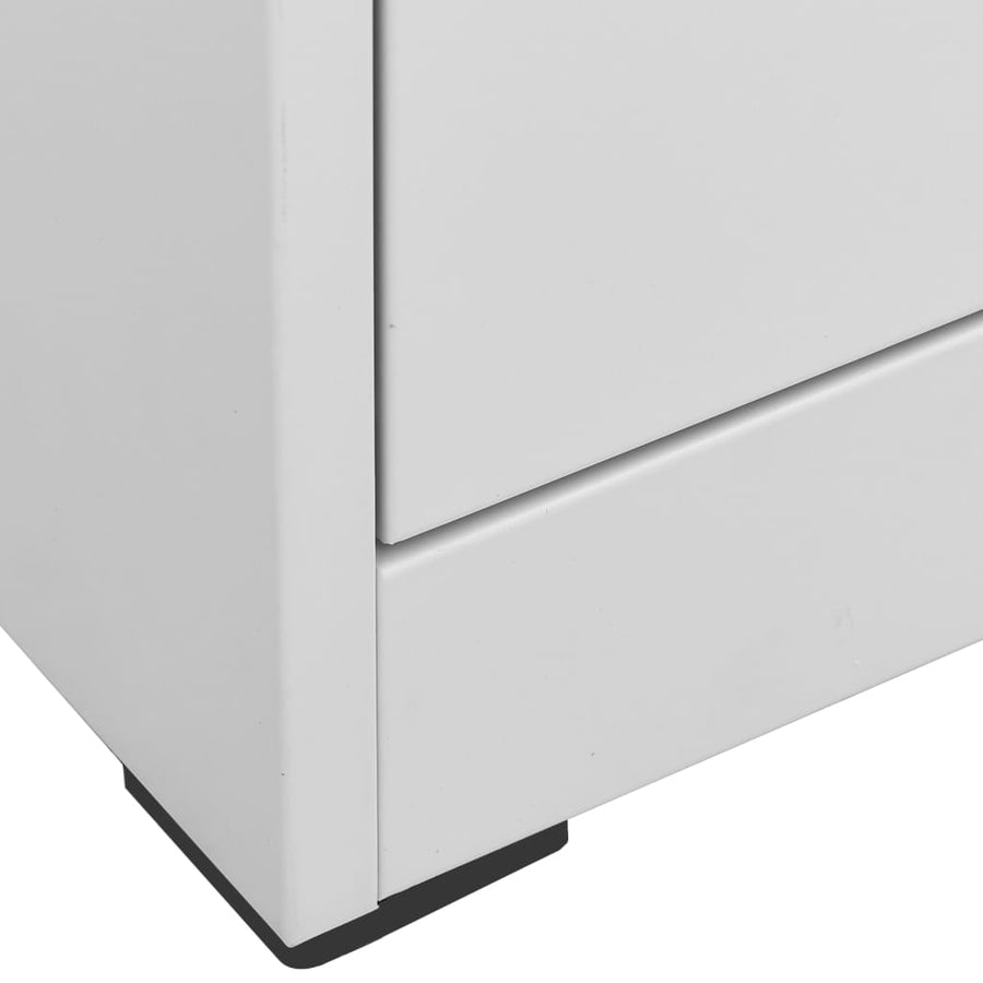 Archiefkast 46X62X72,5 Cm Staal 46 x 62 x 72.5 cm Lichtgrijs