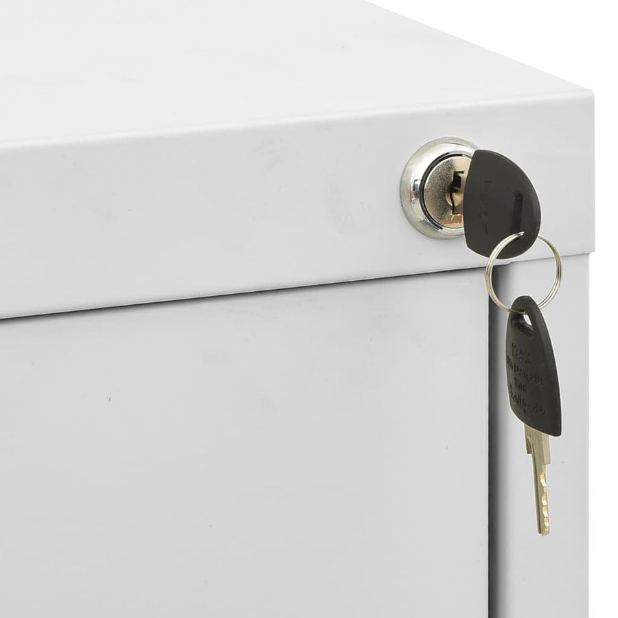 Archiefkast 46X62X72,5 Cm Staal 46 x 62 x 72.5 cm Lichtgrijs
