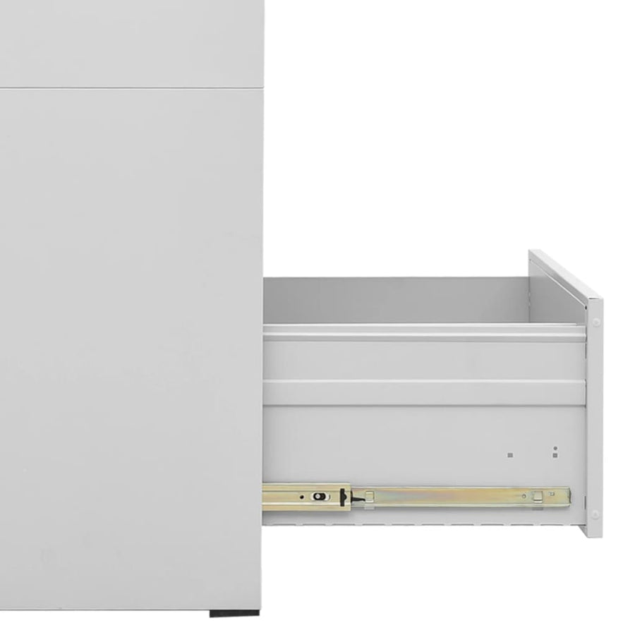 Archiefkast 46X62X72,5 Cm Staal 46 x 62 x 72.5 cm Lichtgrijs