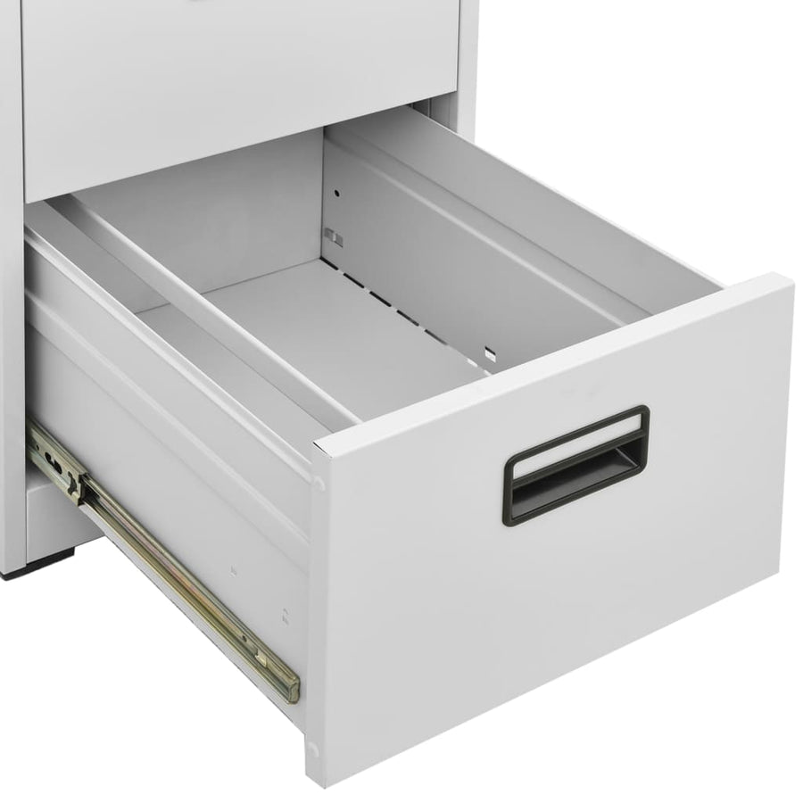 Archiefkast 46X62X72,5 Cm Staal 46 x 62 x 72.5 cm Lichtgrijs