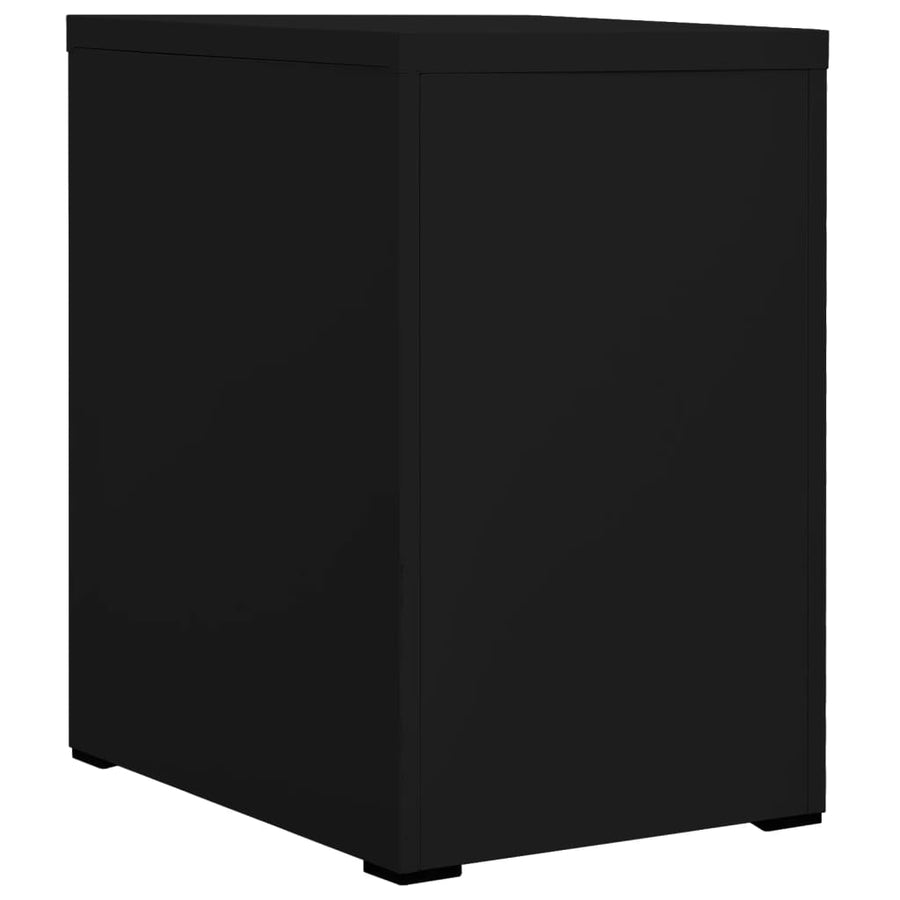 Archiefkast 46x62x72,5 cm staal zwart