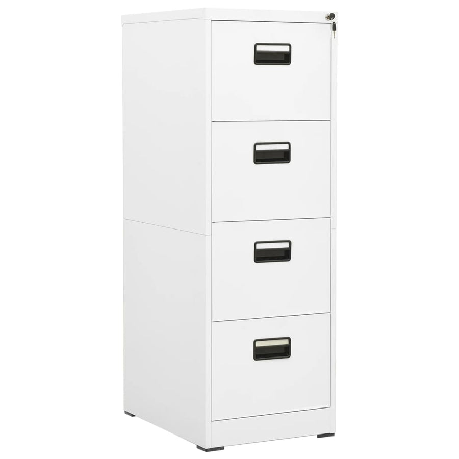 Archiefkast Staal 46 x 62 x 133 cm Wit