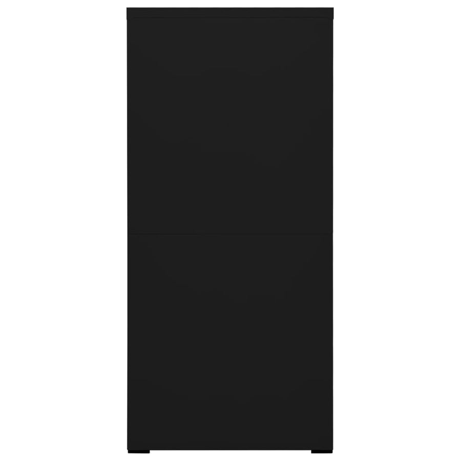 Archiefkast 46X62X133 Cm Staal Zwart 46 x 62 x 133 cm