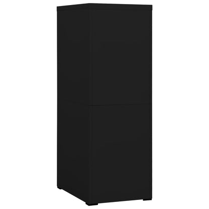 Archiefkast 46X62X133 Cm Staal Zwart 46 x 62 x 133 cm