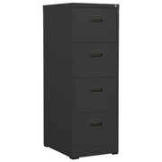 Archiefkast 46x62x133 cm staal antraciet