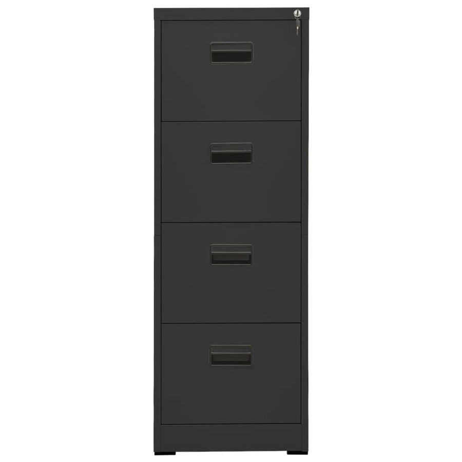 Archiefkast Staal Kleurig 46 x 62 x 133 cm Antraciet
