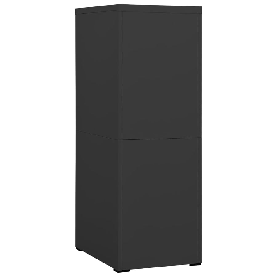 Archiefkast Staal Kleurig 46 x 62 x 133 cm Antraciet
