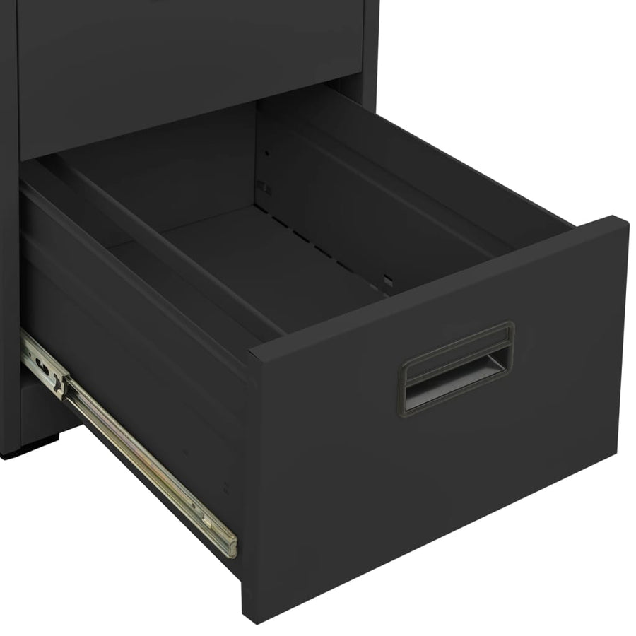 Archiefkast Staal Kleurig 46 x 62 x 133 cm Antraciet