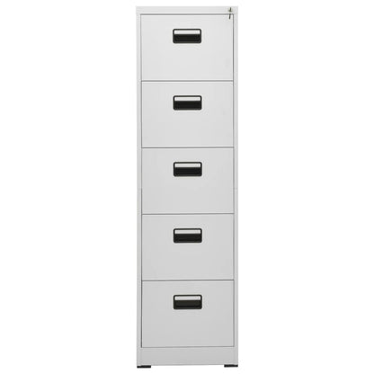 Archiefkast 46X62X164 Cm Staal Lichtgrijs 46 x 62 x 164 cm