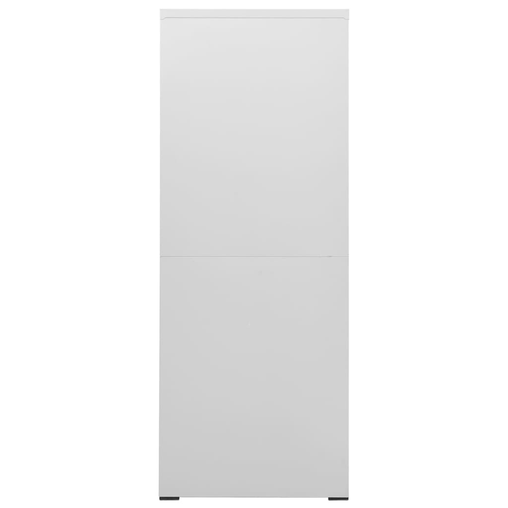 Archiefkast 46X62X164 Cm Staal Lichtgrijs 46 x 62 x 164 cm