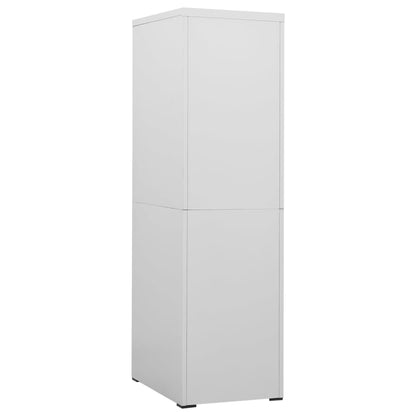 Archiefkast 46X62X164 Cm Staal Lichtgrijs 46 x 62 x 164 cm