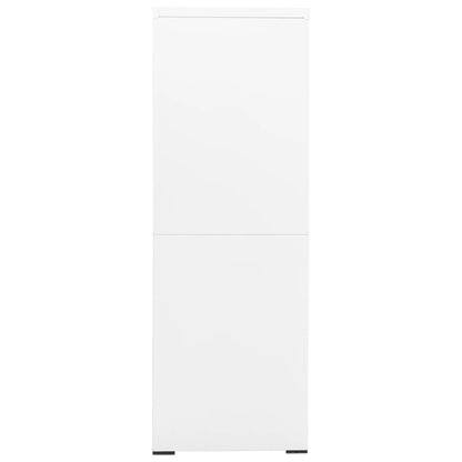 Archiefkast Staal 90 x 46 x 134 cm Wit