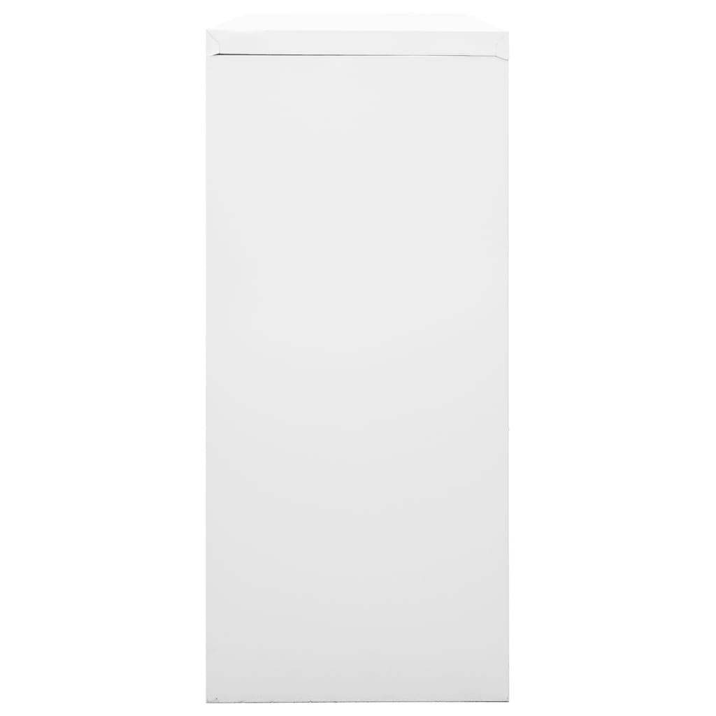 Roldeurkast 90X40X90 Cm Staal Grijs