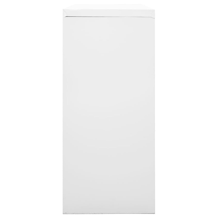 Roldeurkast 90X40X90 Cm Staal Grijs