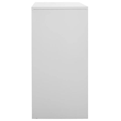 Lockerkast 90X45X92,5 Cm Staal Lichtgrijs 1 Met 6 lockers