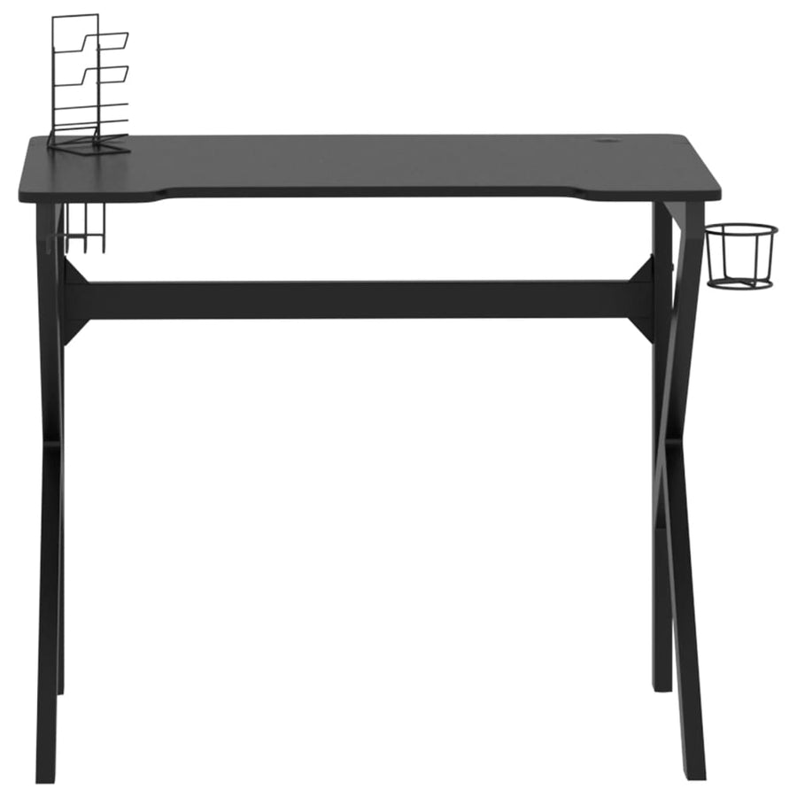 Gamingbureau Met K-Vormige Poten 90 x 60 x 75 cm