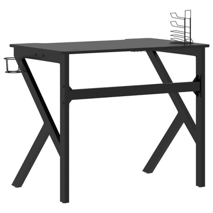 Gamingbureau Met K-Vormige Poten 90 x 60 x 75 cm