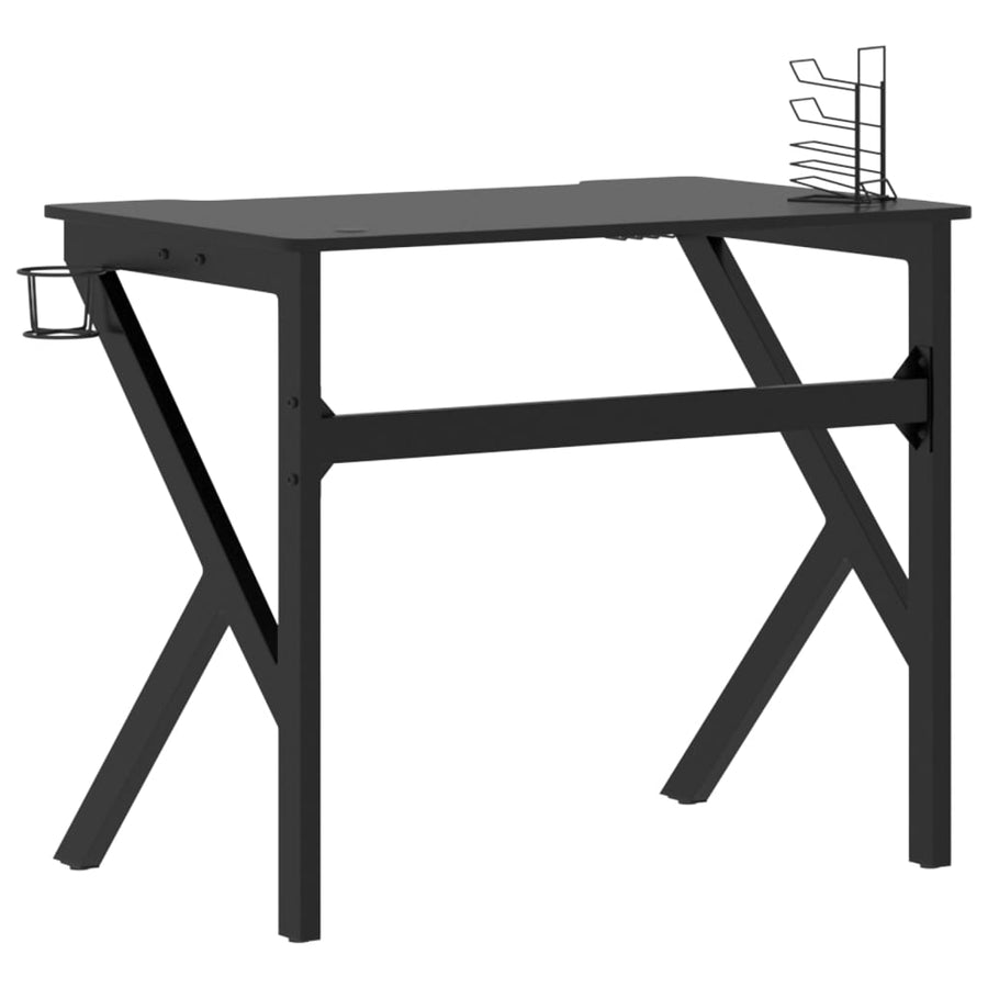 Gamingbureau Met K-Vormige Poten 90 x 60 x 75 cm
