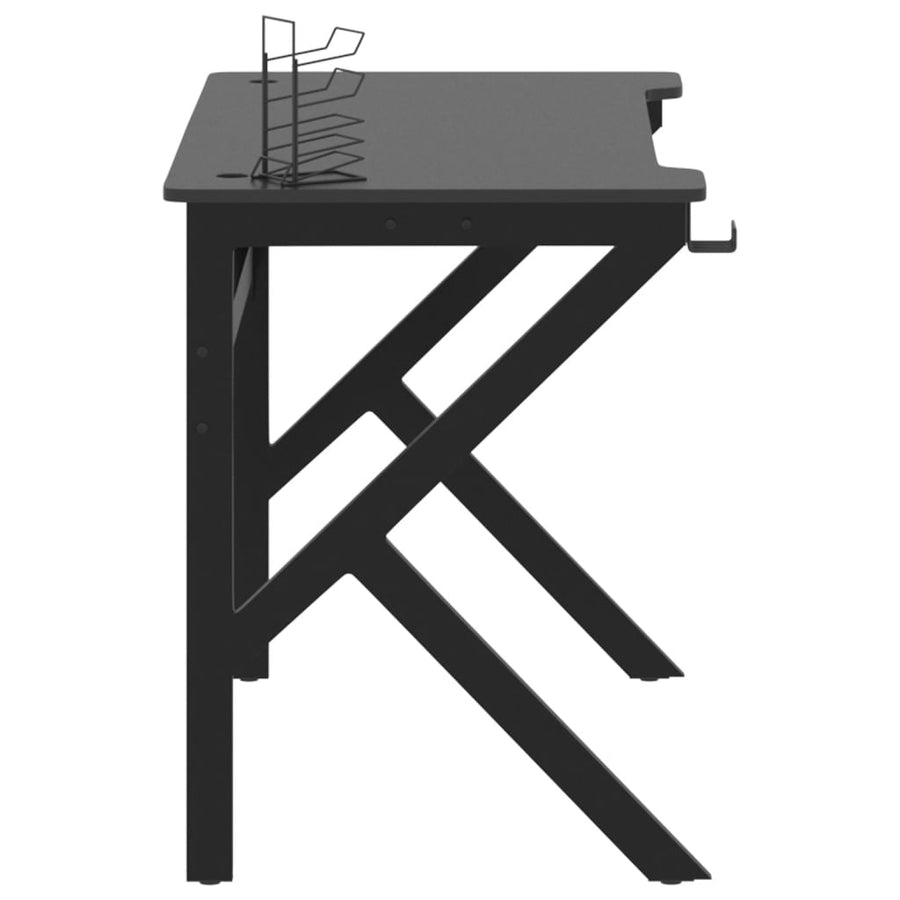 Gamingbureau Met K-Vormige Poten 110 x 60 x 75 cm