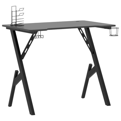 Gamingbureau Met Y-Vormige Poten 90 x 60 x 75 cm