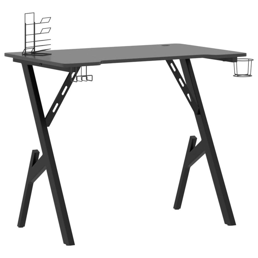 Gamingbureau Met Y-Vormige Poten 90 x 60 x 75 cm