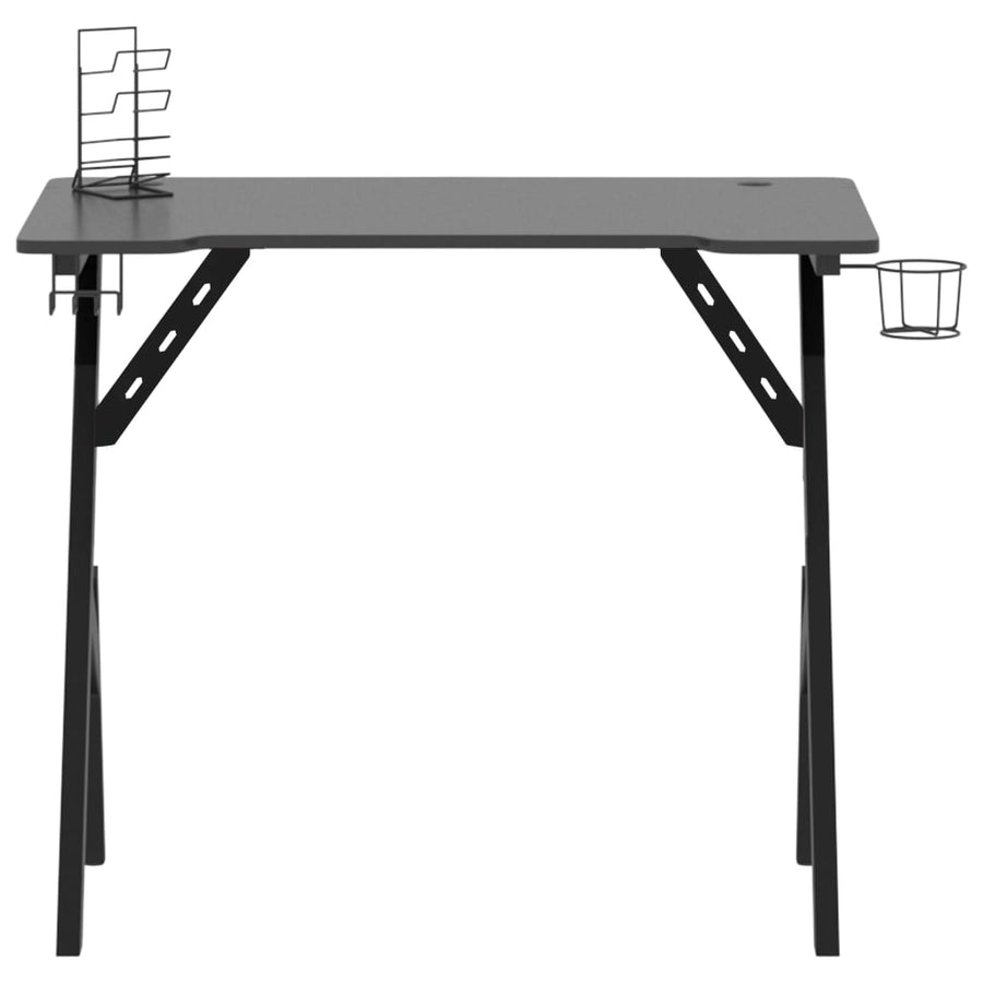 Gamingbureau Met Y-Vormige Poten 90 x 60 x 75 cm