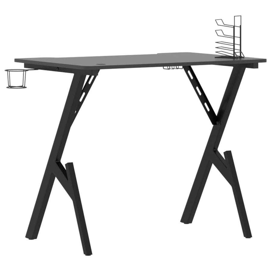 Gamingbureau Met Y-Vormige Poten 90 x 60 x 75 cm