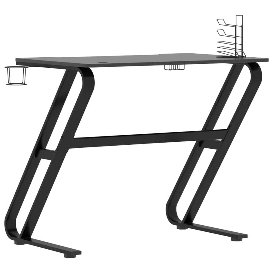 Gamingbureau Met Zz-Vormige Poten 90 x 60 x 75 cm