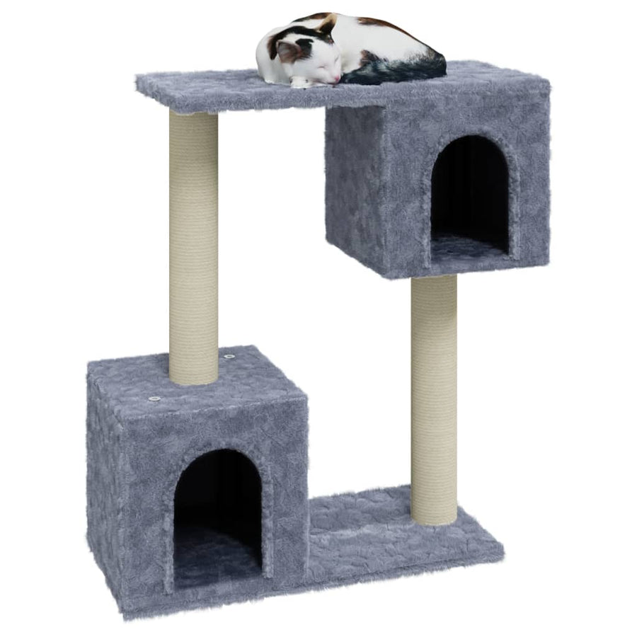 Kattenkrabpaal Met Sisal Krabpalen 60 Cm Lichtgrijs