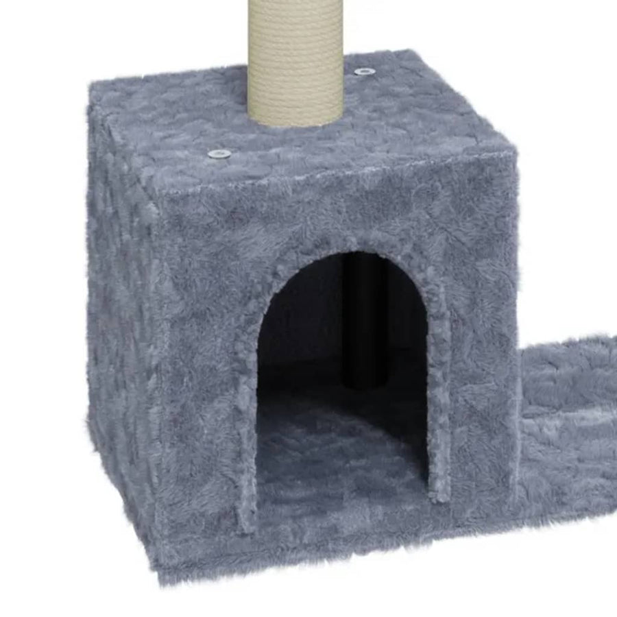 Kattenkrabpaal Met Sisal Krabpalen 60 Cm Lichtgrijs