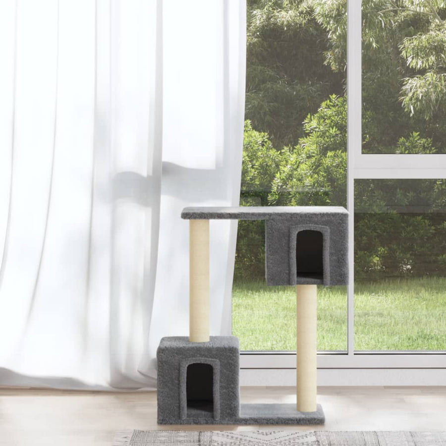 Kattenkrabpaal Met Sisal Krabpalen 60 Cm Crèmekleurig