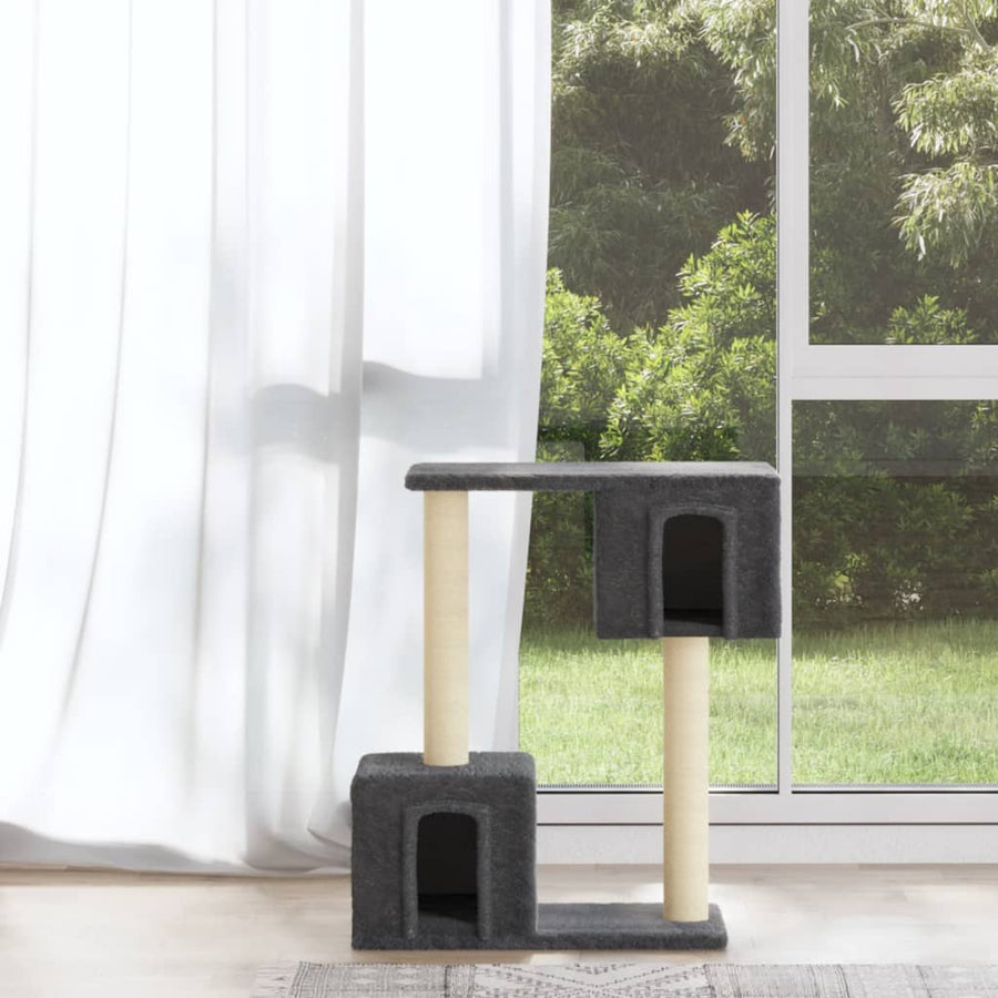 Kattenkrabpaal Met Sisal Krabpalen 60 Cm Crèmekleurig