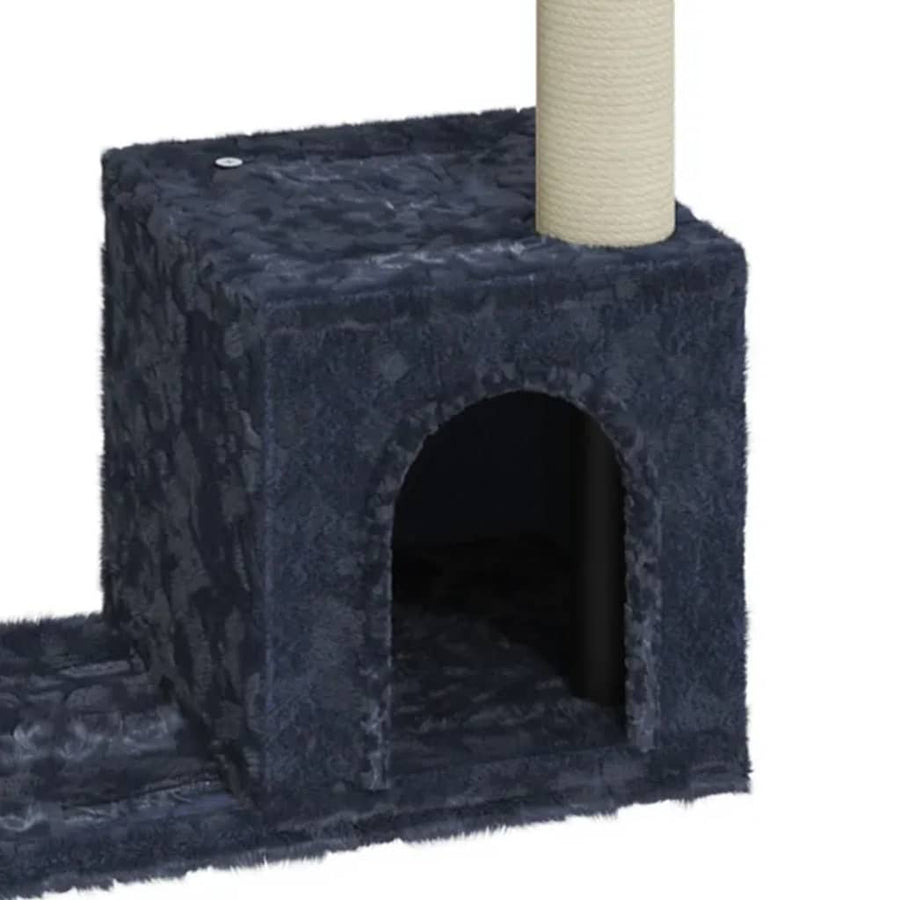 Kattenmeubel Met Sisal Krabpalen Donker Grijs