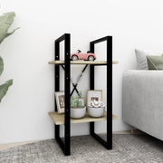 Boekenkast 40x30x70 cm sonoma eiken spaanplaat