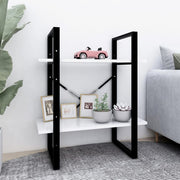 Boekenkast 60x30x70 cm wit spaanplaat