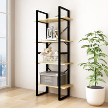Boekenkast Met 4 Schappen Massief Grenen Naturel 60 x 30 x 140 cm Hout