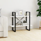 Boekenkast 80x30x70 cm spaanplaat wit