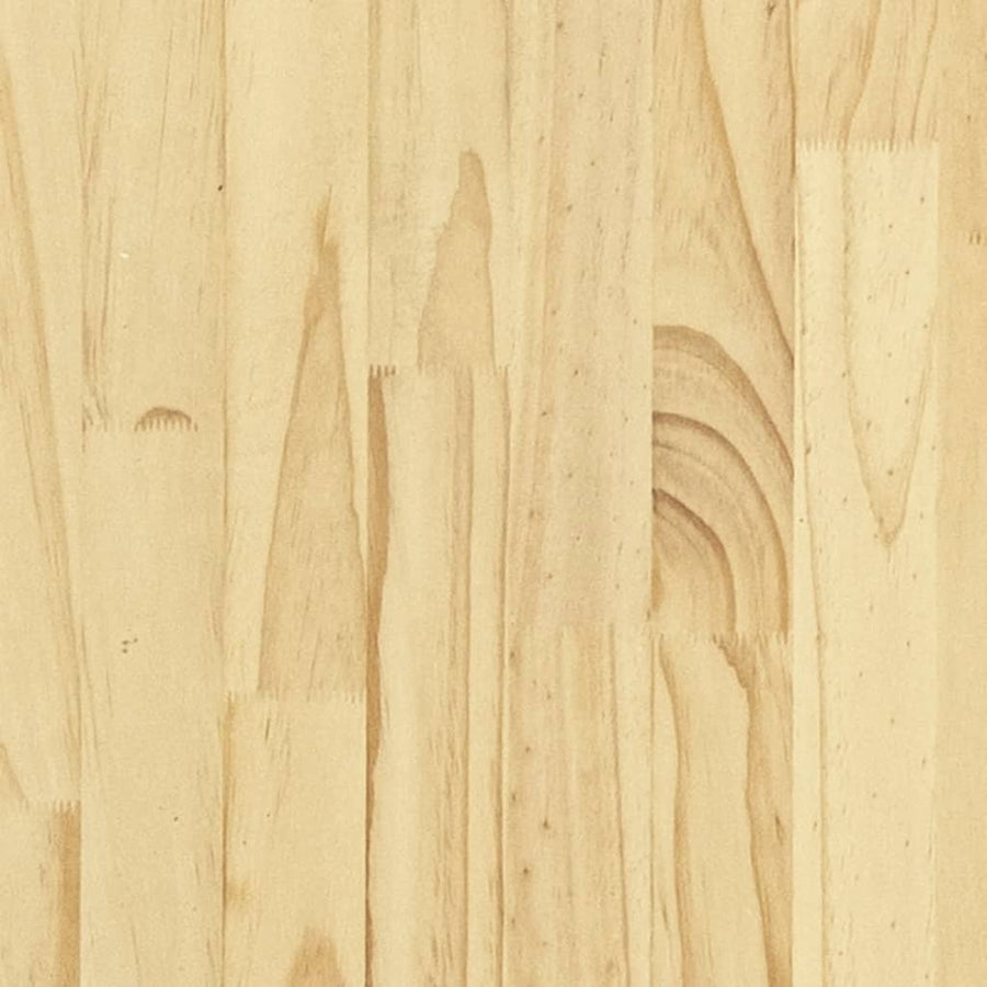 Boekenkast Met 2 Schappen Massief Grenen Naturel 80 x 30 x 70 cm Hout