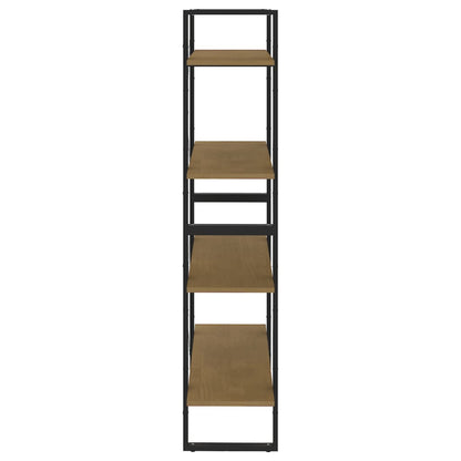 Boekenkast Met 4 Schappen Massief Grenen Natuurlijk Grenenhout 80 x 30 x 140 cm