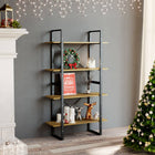 Boekenkast massief grenenhout 80x30x140 cm