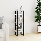 Boekenkast 40x30x105 cm massief grenenhout wit