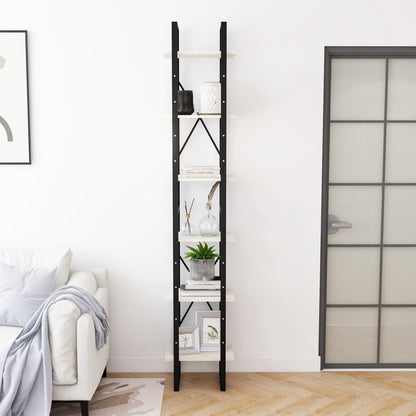 Hoge Kast Massief Grenen Wit 40 x 30 x 210 cm Hout