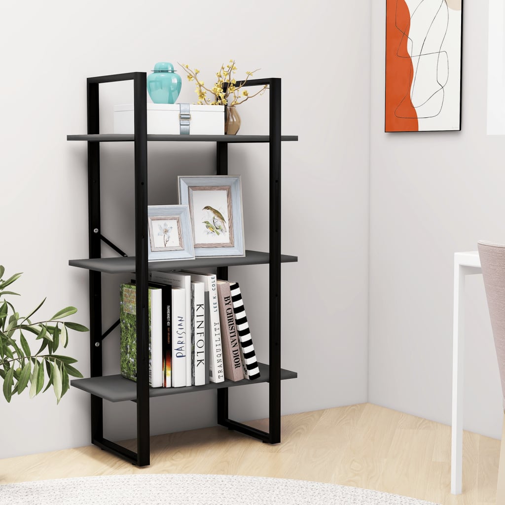 Opbergrek 60X30X105 Cm Spaanplaat Grijs