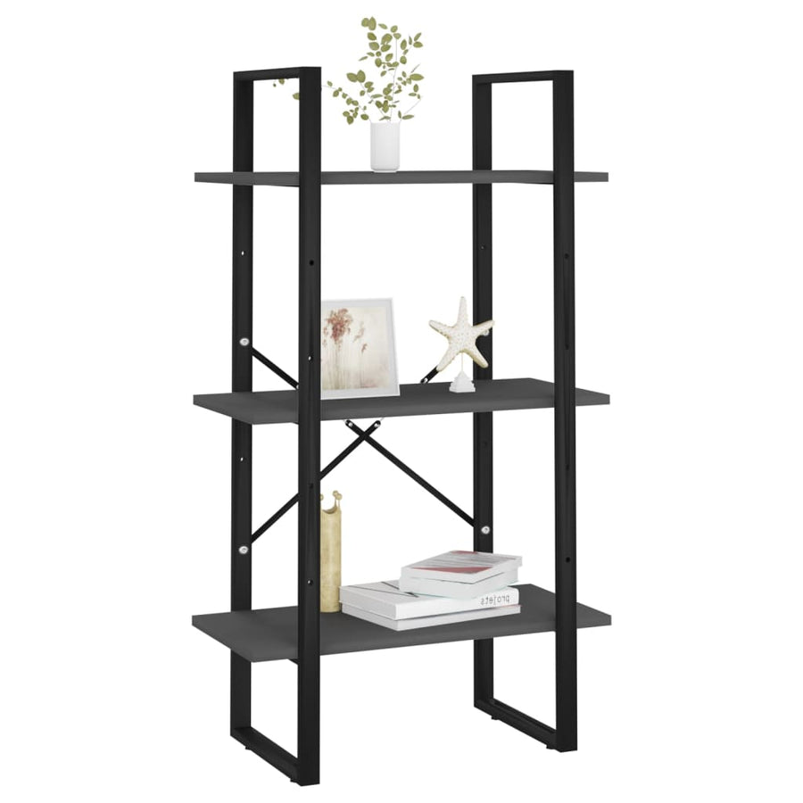 Opbergrek 60X30X105 Cm Spaanplaat Grijs