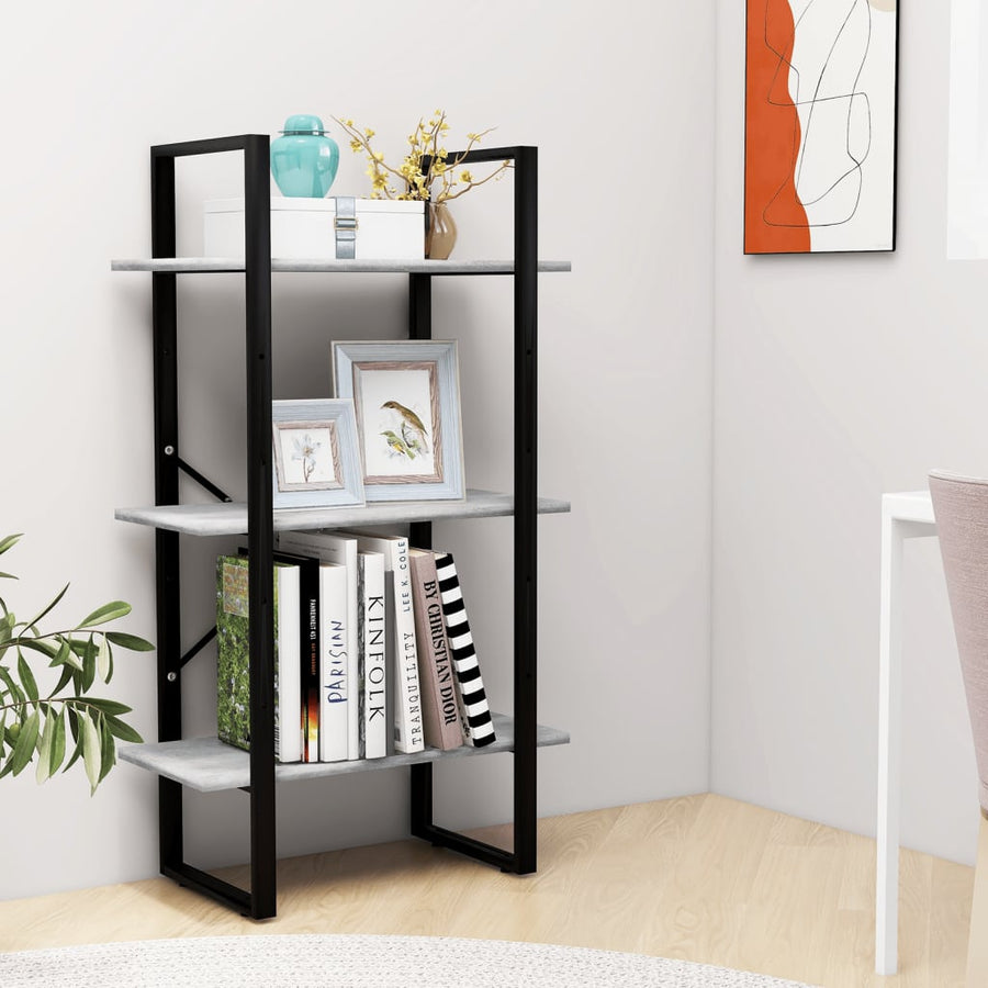 Opbergrek 60X30X105 Cm Spaanplaat Betongrijs