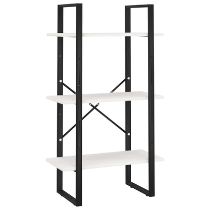 Opbergrek 60X30X105 Cm Massief Grenenhout Wit