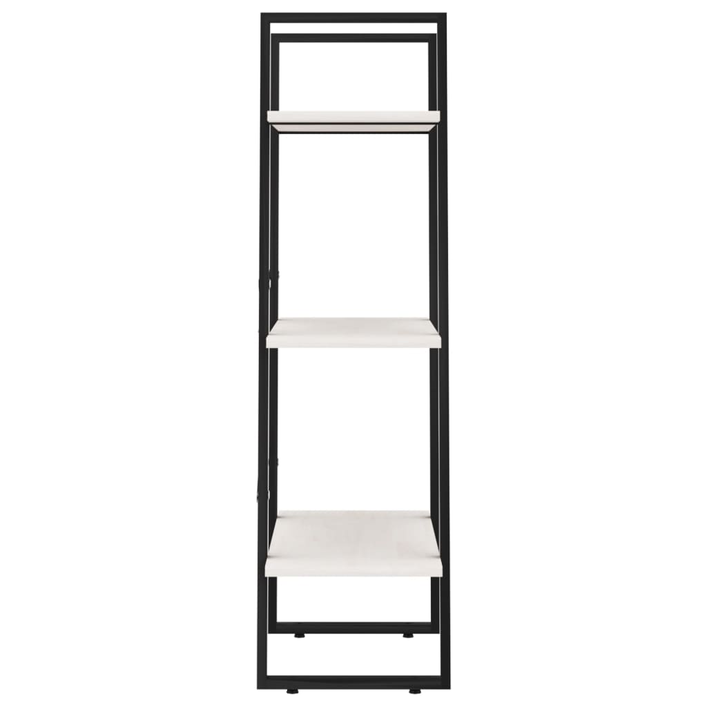 Opbergrek 60X30X105 Cm Massief Grenenhout Wit